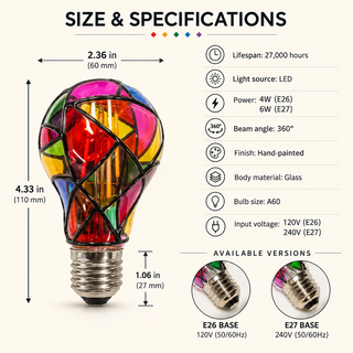 The Mosaic Glow Bulb